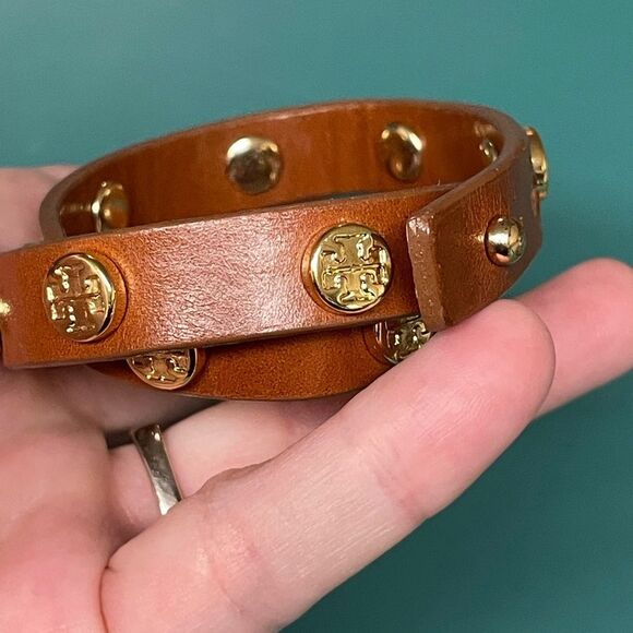 Tory Burch Brown Wrap Bracelet - Picture 8 of 12